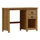 Escrivaninha Em Madeira 2 Gavetas Linha Topázio - Freijó