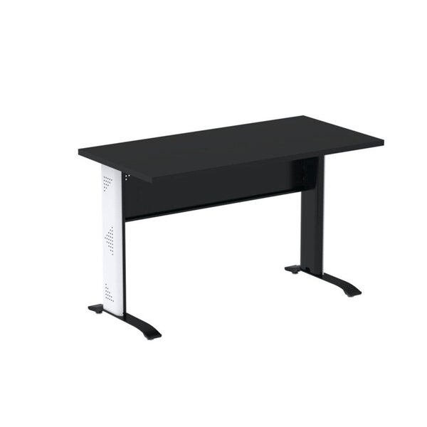 Escrivaninha Em Madeira 90x60cm M1900at Aretto Preto/branco