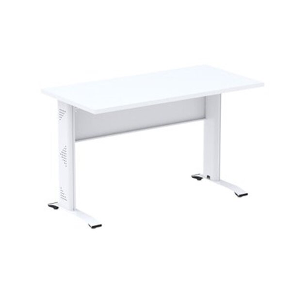 Escrivaninha Em Madeira M1200at Aretto 120cm Industrial Branc