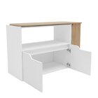 Escrivaninha Escritório 2 Portas Stanley Branco/aveiro