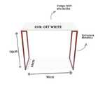 Escrivaninha Escritório Industrial Cobre