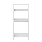 Escrivaninha Estante 2 Prateleiras E Estante Para Livros Esca