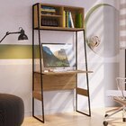 Escrivaninha Estante Califórnia Zaile 3 Nichos 83cm Emobilia