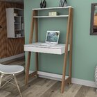 Escrivaninha Estante Escada Urban 1 Gaveta 73cm Industrial Ap