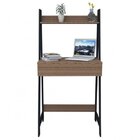 Escrivaninha Estante Escada Urban 1 Gaveta Appunto Castanho/p