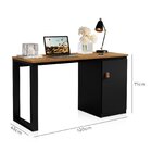 Escrivaninha Estilo Em Madeira Para Trabalho E Estudos 120cm