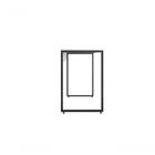 Escrivaninha Estilo Industrial 90x45 Branco Tx - Fdecor