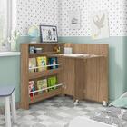 Escrivaninha Estrela Dobrável Funcional Almendra