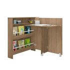 Escrivaninha Estrela Dobrável Funcional Almendra