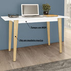 Escrivaninha Estudo Retrô - Branco