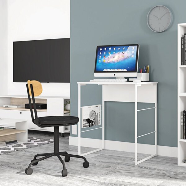 Escrivaninha Fabrick 68cm Industrial Caemmun Branca Branca