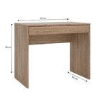 Escrivaninha Facility 1 Gaveta Demóbile