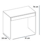 Escrivaninha Facility 1 Gaveta Demóbile