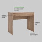 Escrivaninha Facility 1 Gaveta Demóbile