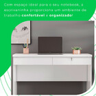 Escrivaninha Felícia 2 Gavetas Jcm Branco