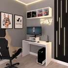 Escrivaninha Fini Branca 130 Cm