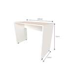 Escrivaninha Fini Branca 130 Cm