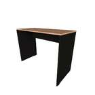 Escrivaninha Fini Carvalho Mel E Preta 130 Cm