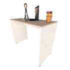 Escrivaninha Fini Com Tomada E Entrada Usb Branca E Geneve 10