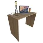 Escrivaninha Fini Com Tomada E Entrada Usb Carvalho Mel 90 Cm