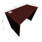 Escrivaninha Fini Com Tomada E Entrada Usb Preta E Vermelha 9