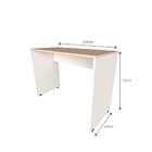 Escrivaninha Fini Geneve E Branca 120 Cm