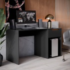 Escrivaninha Flow Preto - Ej Móveis