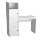 Escrivaninha Fortaleza 3 Portas 1 Nicho 120cm Nova Mobile Bra