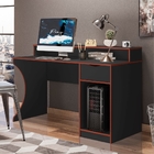 Escrivaninha Gamer Caitlyn Preto Vermelho