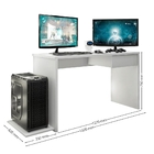 Escrivaninha Gamer Esprite Branco