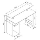 Escrivaninha Gamer Inspire Preta