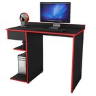 Escrivaninha Gamer Mesa Com Gaveta E Prateleira  Abx 95x82cm