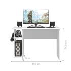 Escrivaninha Gamer West Branco