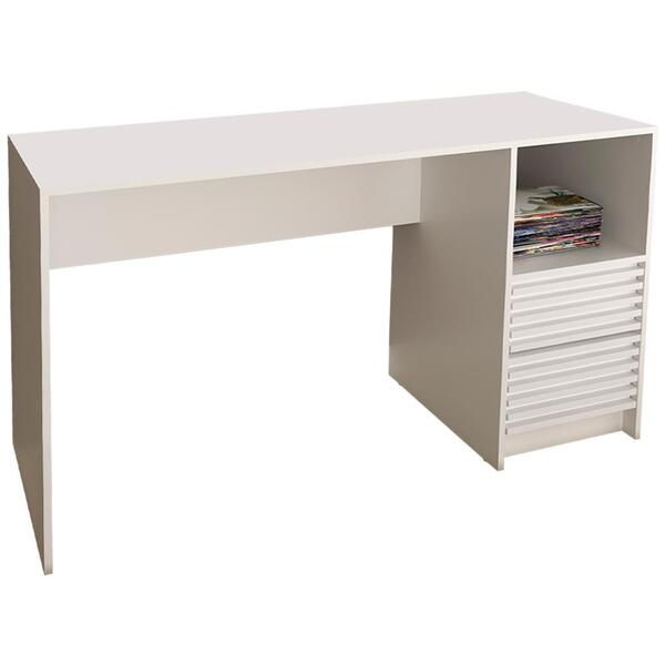 Escrivaninha Gaveteiro Ripado 1 Prateleira Me4174 Tecno Mobili