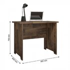 Escrivaninha Genebra Rv Móveis 90cm Amadeirado Amadeirado