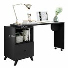 Escrivaninha Giratória 1 Gaveta Carinho Albatroz