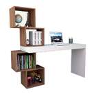 Escrivaninha Groot Branca E Castanho