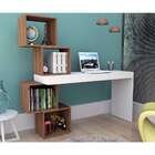 Escrivaninha Groot Branca E Castanho