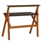 Escrivaninha Guararema Castanho E Preta