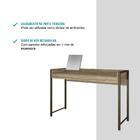 Escrivaninha Habitat Madeirada E Tubos Ouro Velho Carraro