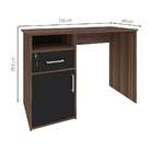 Escrivaninha Hall 1 Gv Ipê E Preta