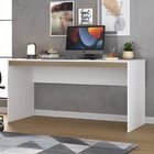 Escrivaninha Hecol Móveis 150cm Branco Tx E Avelã Tx Branco T