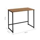 Escrivaninha Home Mel E Preta