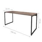 Escrivaninha Home Office Carol Castanho Preto