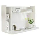 Escrivaninha Home Office Suspensa Bella Permobili Branco