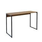 Escrivaninha Industrial 120cm M-1723 Brigatto Freijó/preto