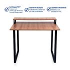 Escrivaninha Industrial 73x100x60cm Mel MDP Bemfixa