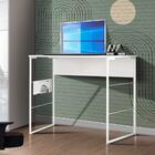 Escrivaninha Industrial Aço 90 Cm Branco Any Shop Jm
