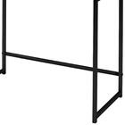 Escrivaninha Industrial Aço Preto I15 Tampo Madeira Taeda Dmo