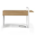 Escrivaninha Industrial Com Tomada Mogi Cabecasa Madeiraorigi